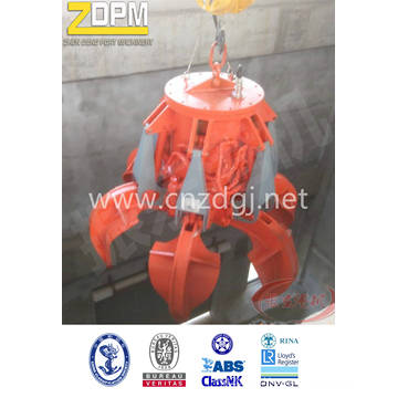 Electric Hydraulic Orange-Peel Grab for Barge Material Handling